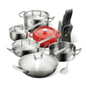 ZWILLING 双立人 Gouemet系列 中式炒锅 13件套