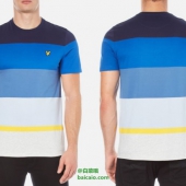 Lyle & Scott 苏格兰金鹰 男士纯棉短袖T恤 £18（£20 额外9折）凑单免费直邮到手￥155