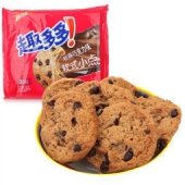 趣多多 软式甜饼 经典巧克力原味 3包 240g