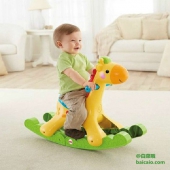 Fisher price 费雪 Y9155 声光摇摇长颈鹿 ￥151.6包邮（￥379 下单4折）