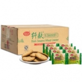 思朗纤麸黑芝麻消化饼干2500g
