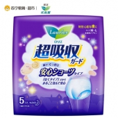 花王 乐而雅 安睡裤 5片*3份