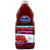 美国进口 优鲜沛Ocean Spray 蔓越莓红石榴果汁1.5L