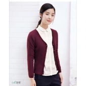 【女王节】茵曼 长袖开衫毛衣外套