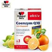 延缓衰老# Doppelherz双心 辅酶Q10营养软胶囊 30粒*2