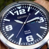 SEIKO 精工 SNE329 太阳能男表 Prime会员免费直邮到手￥655