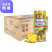 S&W 芒果汁饮料 240ml*24 菲律宾进口
