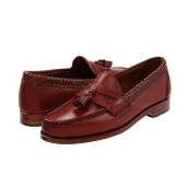 Allen Edmonds 男士真皮莫辛卡鞋 皮质大底+橡胶鞋跟