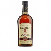 钻石会员：BACARDI 百加得 八年朗姆酒 1L