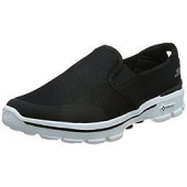 Skechers 斯凯奇 GO WALK 3系列 男 轻质一脚蹬健步鞋 53988