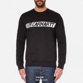 限S码，Carhartt 男士休闲卫衣 £29.7（£33 额外9折） 凑单直邮到手￥255