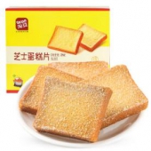 限地区：淘豆（TAODO）休闲零食 芝士蛋糕片380g*2件