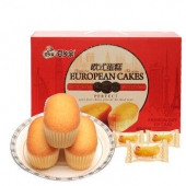 凑单品：爱乡亲 欧式蛋糕原味580g