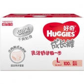 HUGGIES 好奇 银装 成长裤 L100片