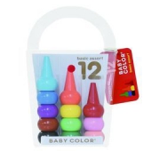 BABY COLOR 积木式儿童蜡笔 12色装