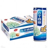 养元六个核桃 核桃乳植物蛋白饮料 240ml*20罐 整箱装
