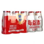 限地区：伊利 每益添 活性乳酸菌饮料原味100ml*5瓶*2件