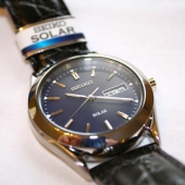 精工（SEIKO） SNE050男式太阳能腕表 美亚直邮