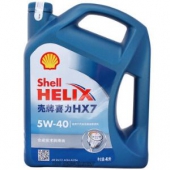 Shell 壳牌 Helix HX7 蓝喜力 SN 5W-40 半合成机油 4L