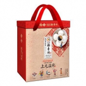 限地区：北京稻香村 石磨黑芝麻五仁元宵 上元溢彩礼盒 960g (40粒)