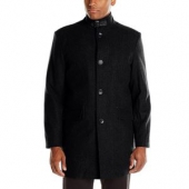KENNETH COLE New York Wool-Blend Walker 男款羊毛大衣