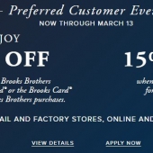 Brooks Brothers官网现有有春季清仓促销