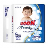GOO.N 大王 天使系列 婴儿纸尿裤 XL30片*4包