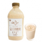 雪原 蒙古熟酸奶 风味酸乳 1kg*6瓶