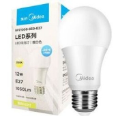Midea美的 大螺口LED灯泡 12w E27 暖黄色
