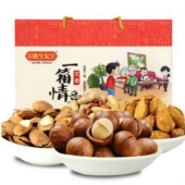 限地区：姚生记 年货坚果礼盒 干果零食礼包 年货礼盒一箱情意1137g