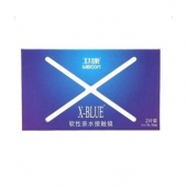 卫康x-blue 隐形近视眼镜 月抛 2片装
