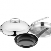 WMF 28cm中华炒锅+20cm煎锅套装 ￥699包邮