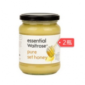 Waitrose 玻璃罐装纯结晶蜂蜜  454g*2瓶