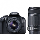 Canon 佳能 EOS 1300D（EF-S 18-55mm f/3.5-5.6 IS II&EF-S 55-250mm f/4-5.6 IS II） 单反双镜头套机