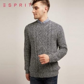 ESPRIT 086EE2I034 男士全棉针织衫