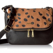 Fossil 化石 女士真皮单肩斜挎包 $57.85 到手￥470