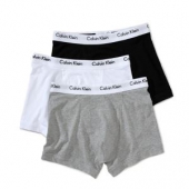 Calvin Klein Cotton Stretch Trunk 男士平角内裤 3条装*2套
