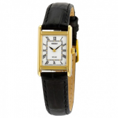 精工（SEIKO） SUP250 太阳能女士时尚石英腕表 镀金配色