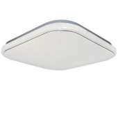 神价格 HD LED吸顶灯 36W 三色调光 带银色装饰条