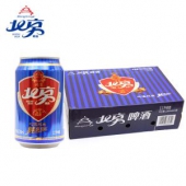 北京啤酒 11度纯生 生啤 330ml*6听
