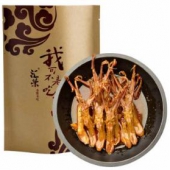 桥林铺子 休闲零食 肉干肉脯 香辣味鸭舌 100g