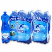 SAN BENEDETTO圣碧涛 天然充气矿泉水 1.5L*6瓶*2件