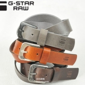 限尺码，G-Star 男士水牛皮皮带 Prime会员凑单免费直邮到手￥166起