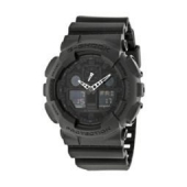 CASIO 卡西欧 G-SHOCK GA100-1A1CR 男款 双显腕表