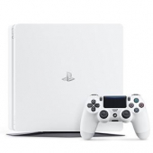 SONY 索尼 PlayStation 4 Slim 500G 游戏主机 白色+PS VR 虚拟现实设备
