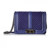 瑞贝卡·明可弗（Rebecca Minkoff）   CHEVRON QUILTED SMALL LOVE 女士斜挎包
