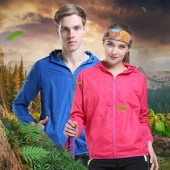 轻薄防晒# 威尔科姆 户外男女超薄防晒衣