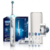 Oral-B 欧乐-B iBrush9000 Plus 3D蓝牙声波电动牙刷 黑色+白色 2只装