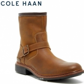 Cole Haan 可汗 男士真皮中筒靴 2.5折$56.9 到手￥520