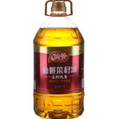 PLUS会员：仙餐牌 非转基因压榨菜籽油 5L